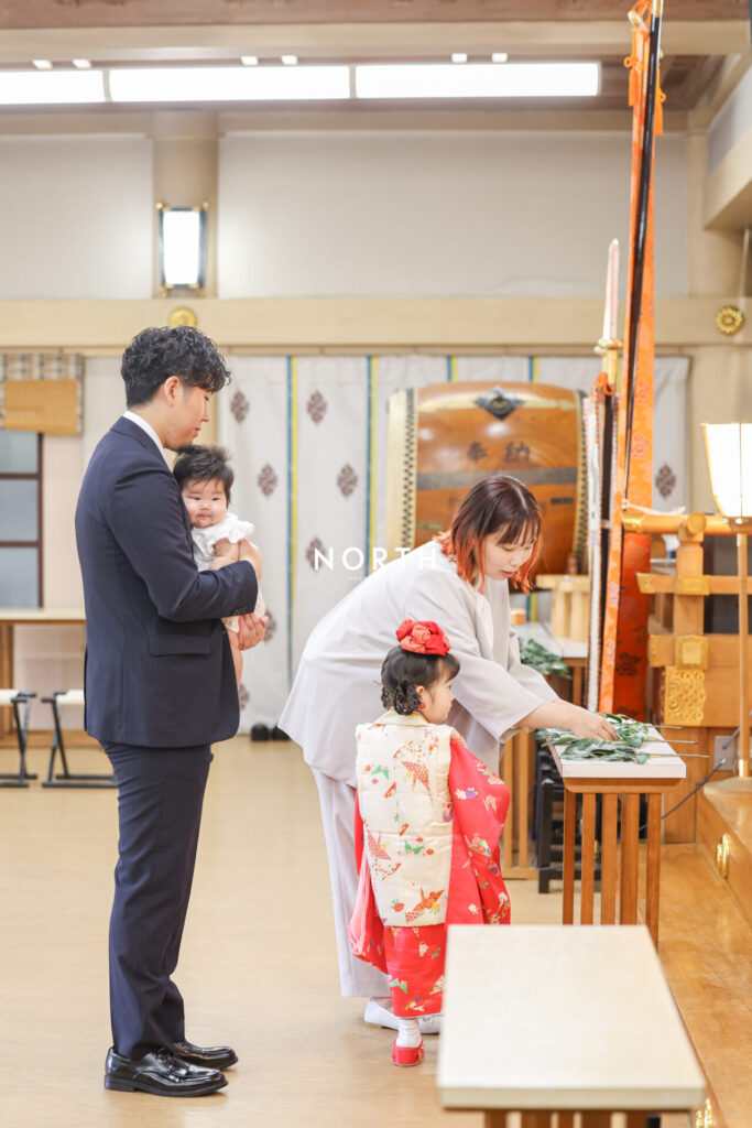 札幌七五三　ロケーションフォト